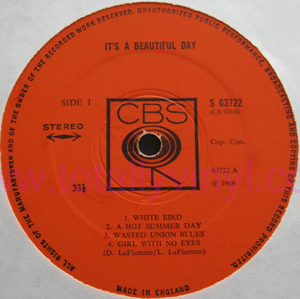 Totally Vinyl Records It's a Beautiful Day It's a beautiful day LP Vinyl